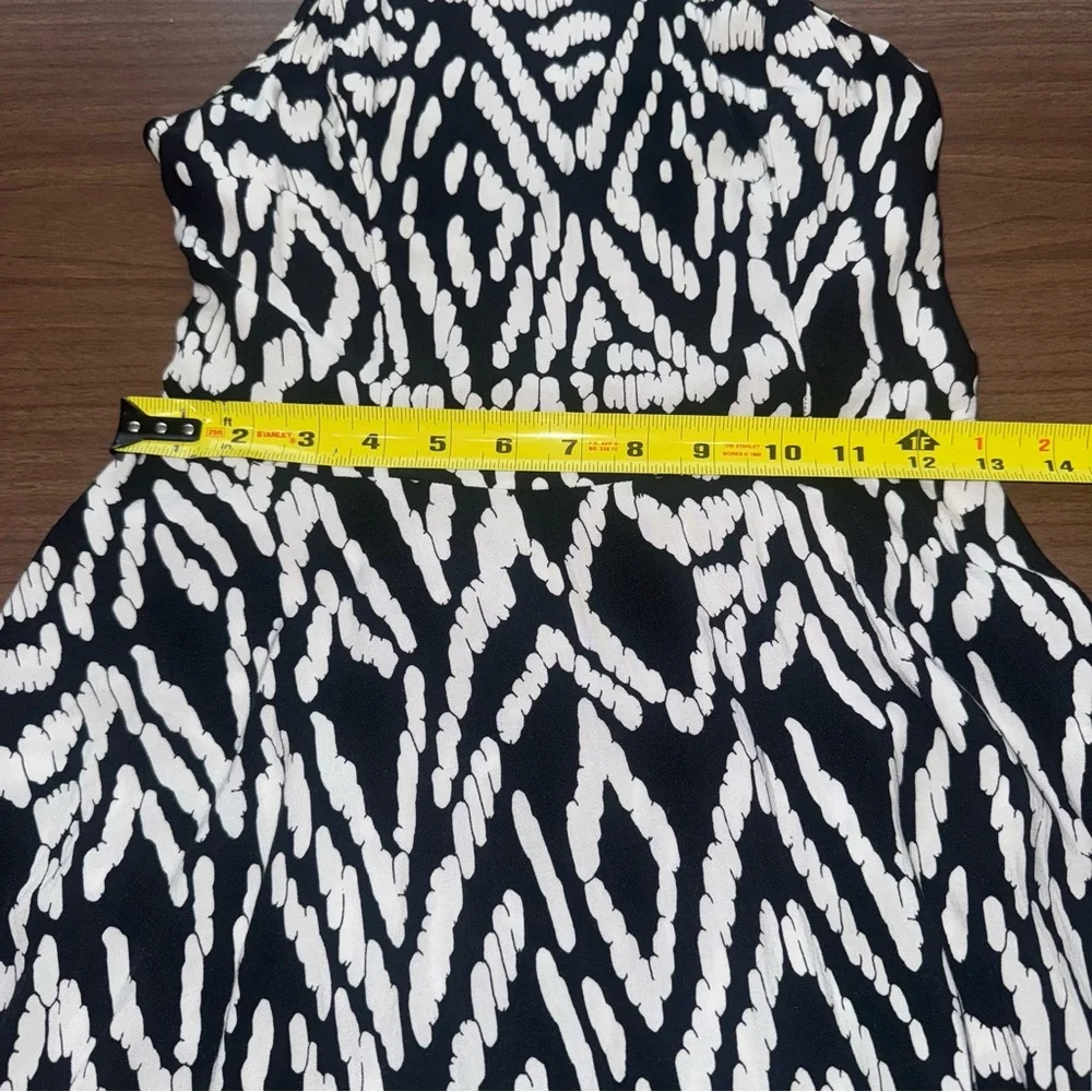 Aeropostale Dress Womens S Abstract‎ Tribal Fit & Flare Smocked Sundress Halter